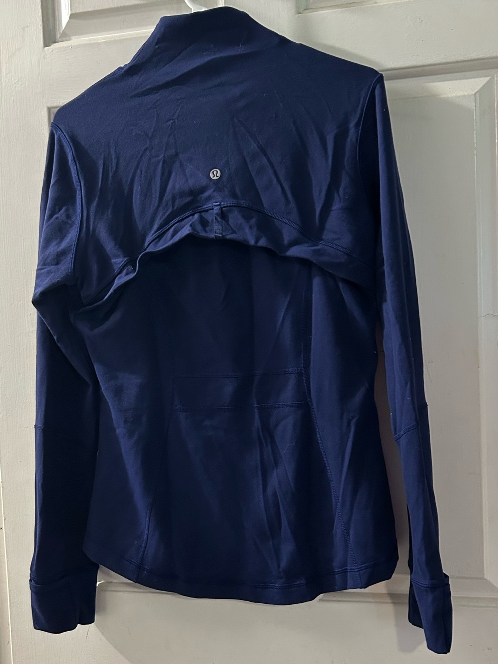 lululemon athletica Navy Lightweight Full-Zip Jacket - Picture 2 of 2